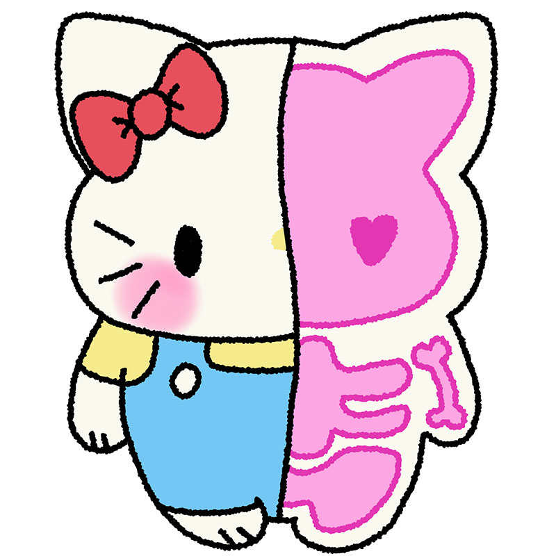 Hello Kitty sticker - Sanrio